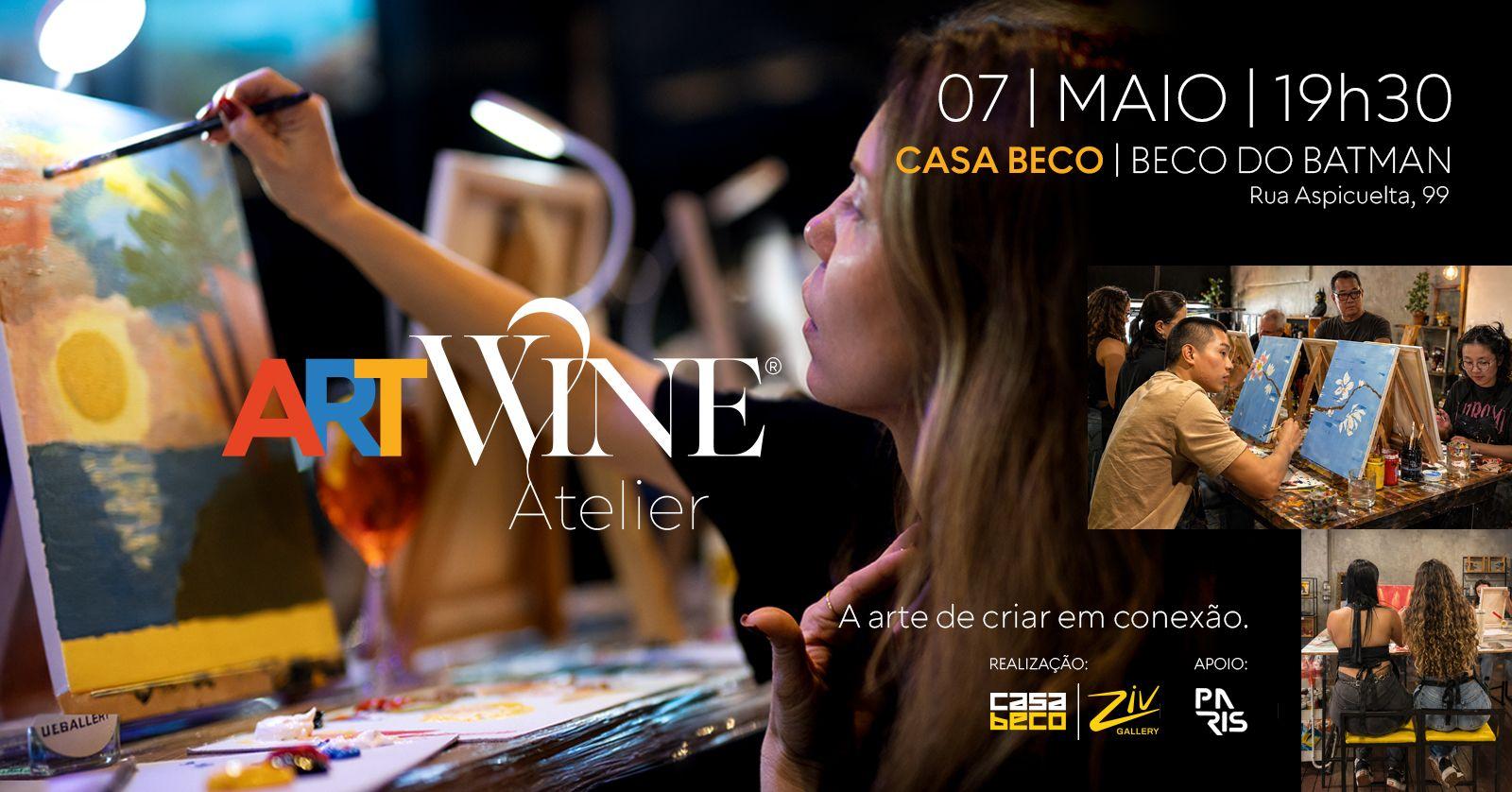 Art Wine Ateliê: Noite Felina
