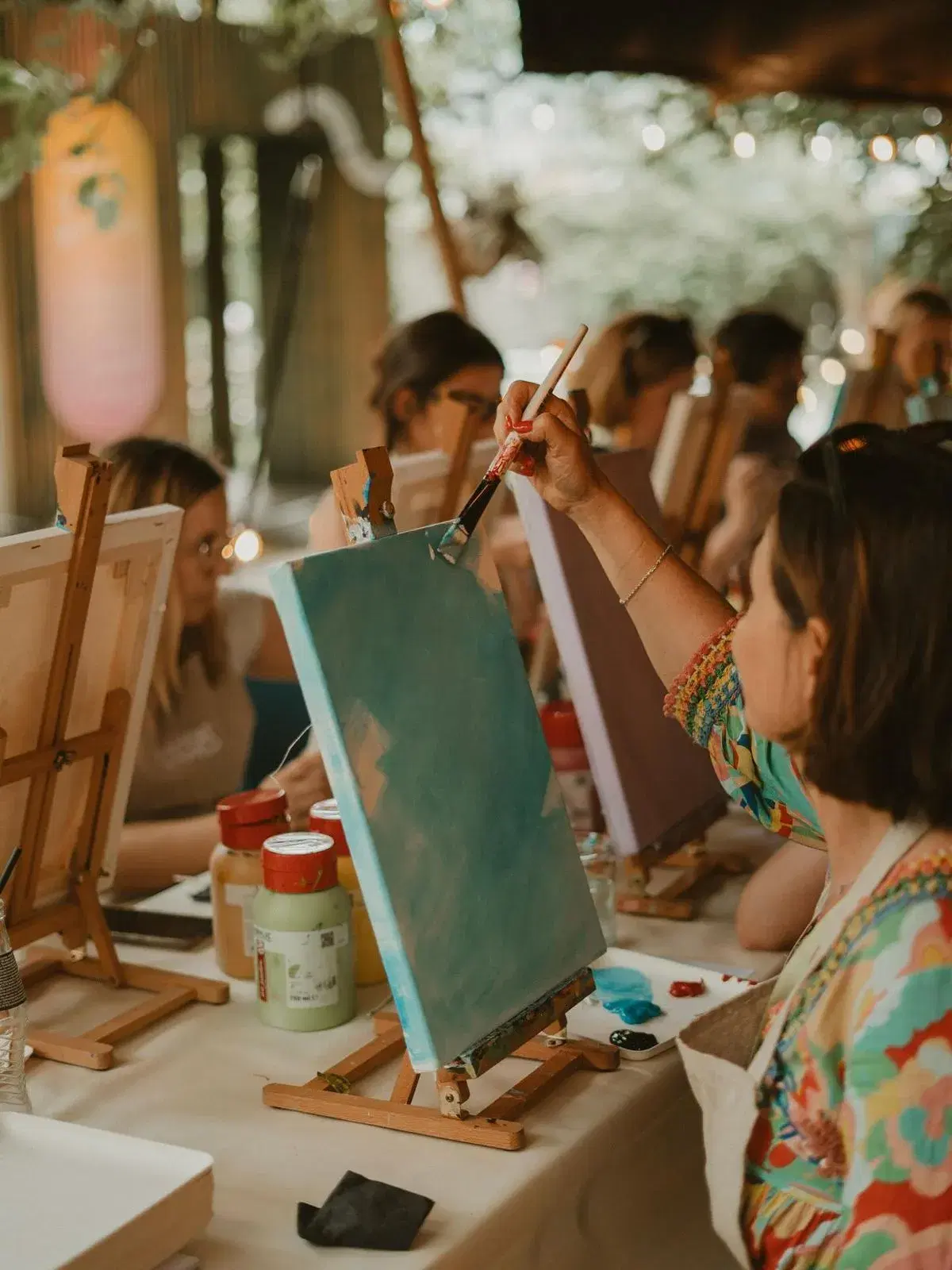 Paint & Wine Dinner 2