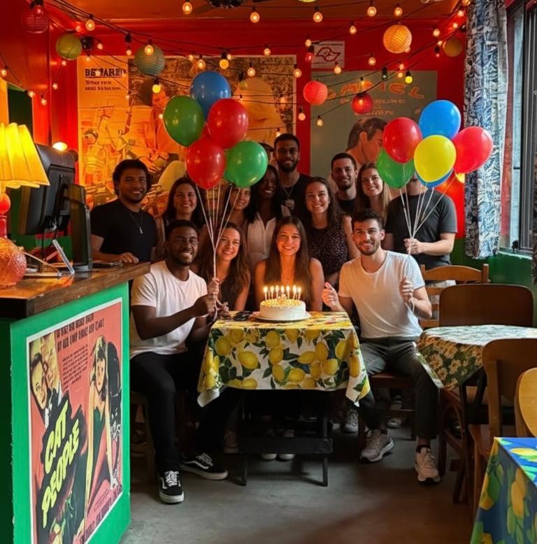 Comemore seu Aniversário no Shoshanna 1