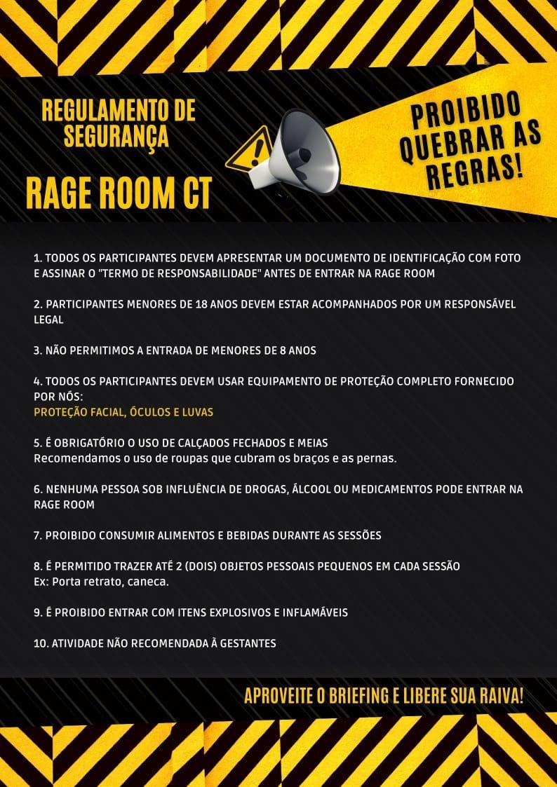 Rage Room CT - 30 min de Destruição (1 a 3 pessoas) 2