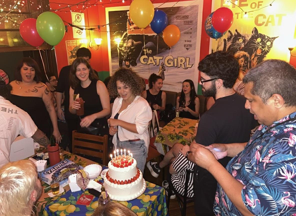 ANIVERSÁRIO PARA 30 PESSOAS NO SHOSHANNA 1