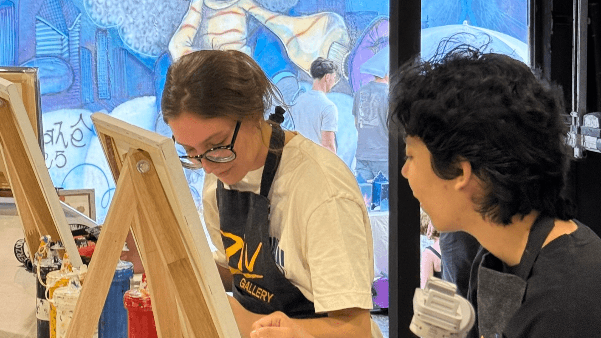 Pinte uma tela ou taça