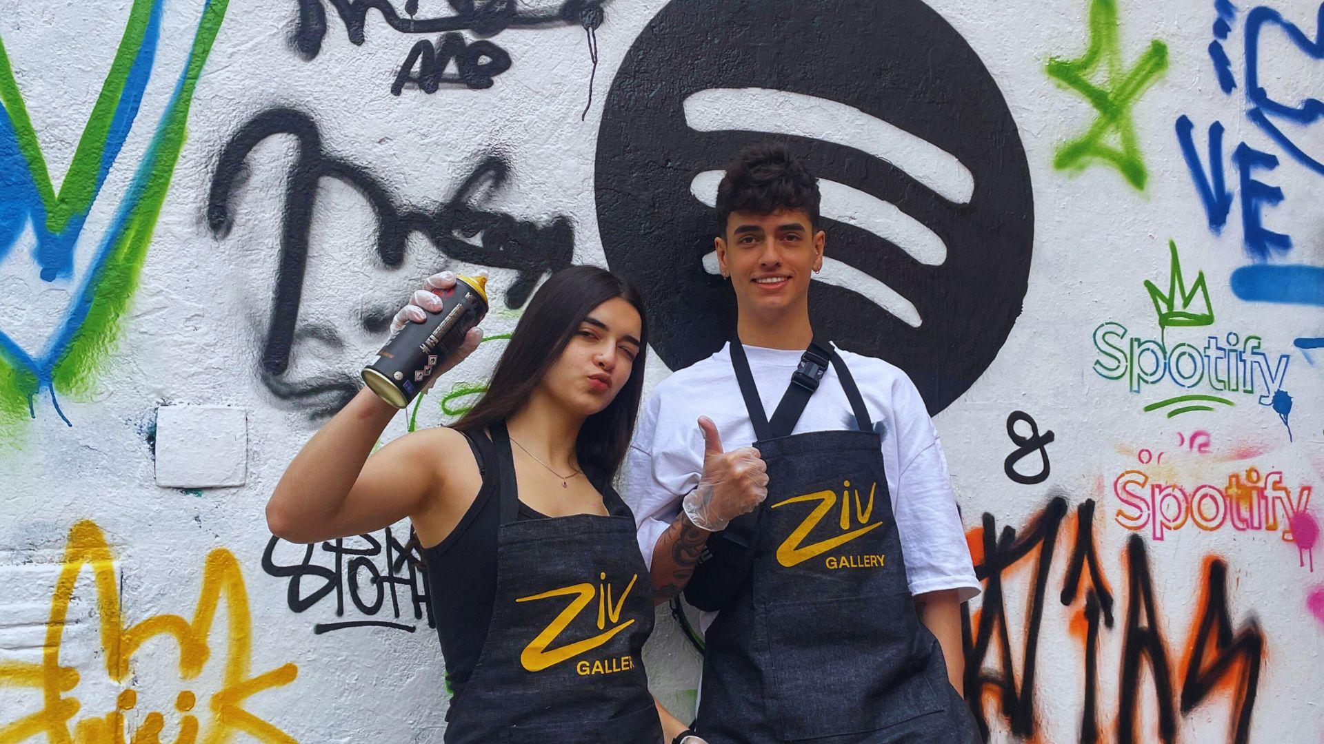 Grafite um muro e se expresse no Beco do Batman