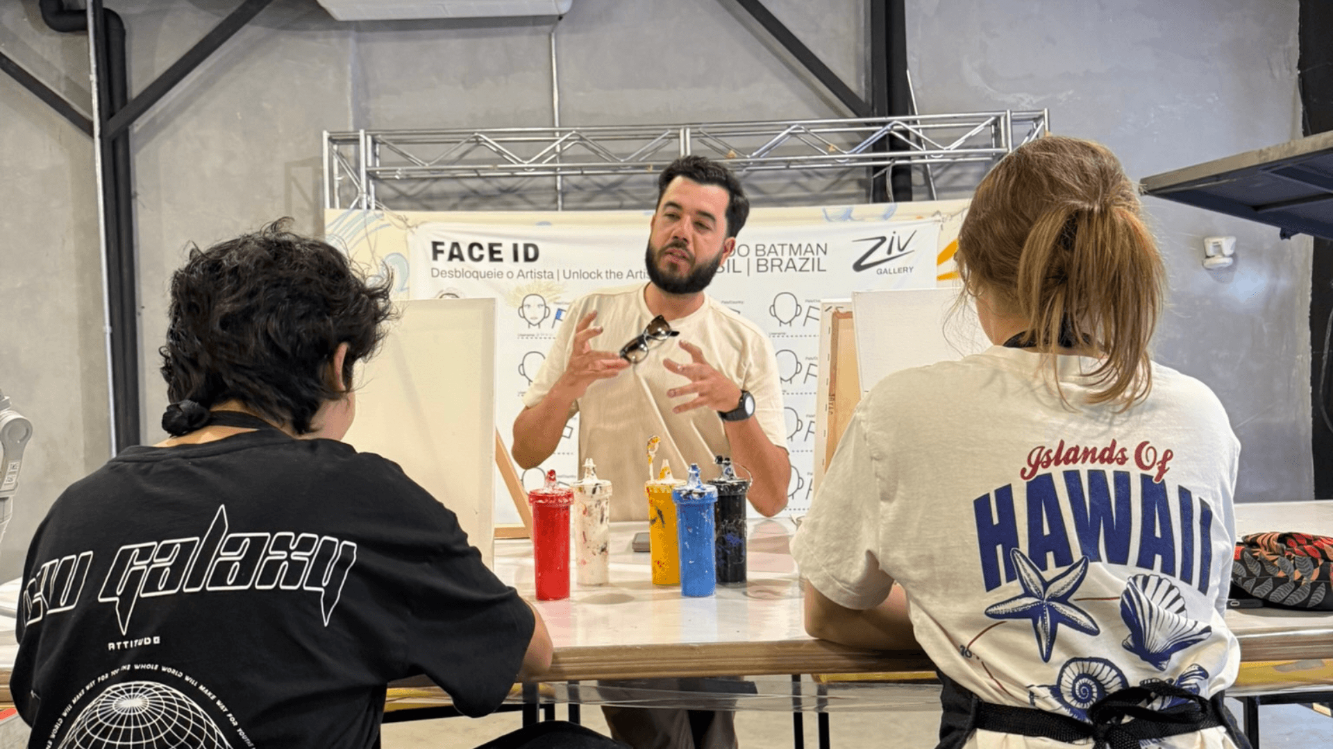 Pinte uma tela ou taça com o seu par - Com Artista Convidado