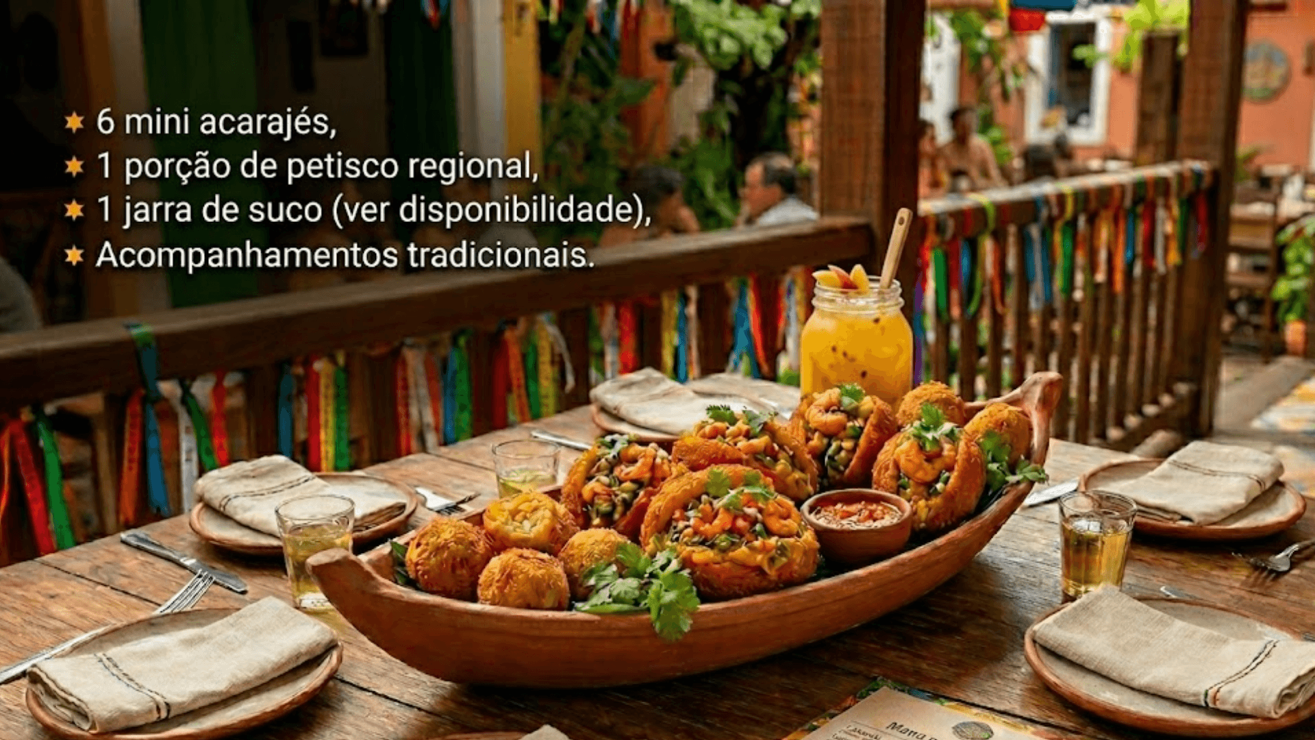 Barca Mista de Acarajé & Petiscos Baianos